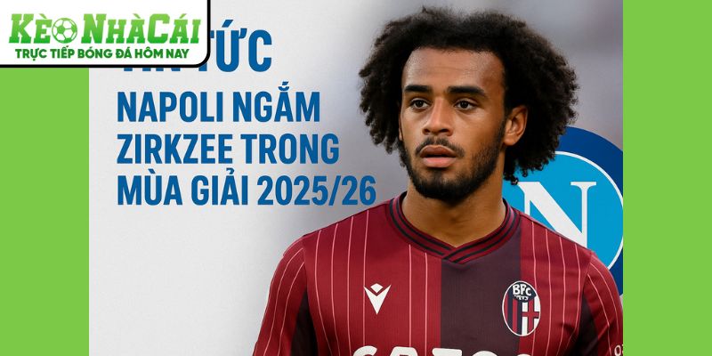 Napoli ngắm Zirkzee cho việc chuyển nhượng sắp tới